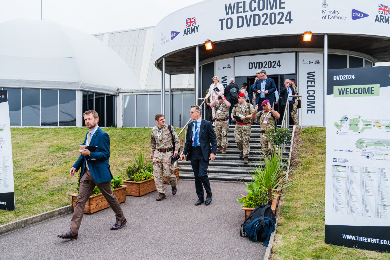 entrance to an event