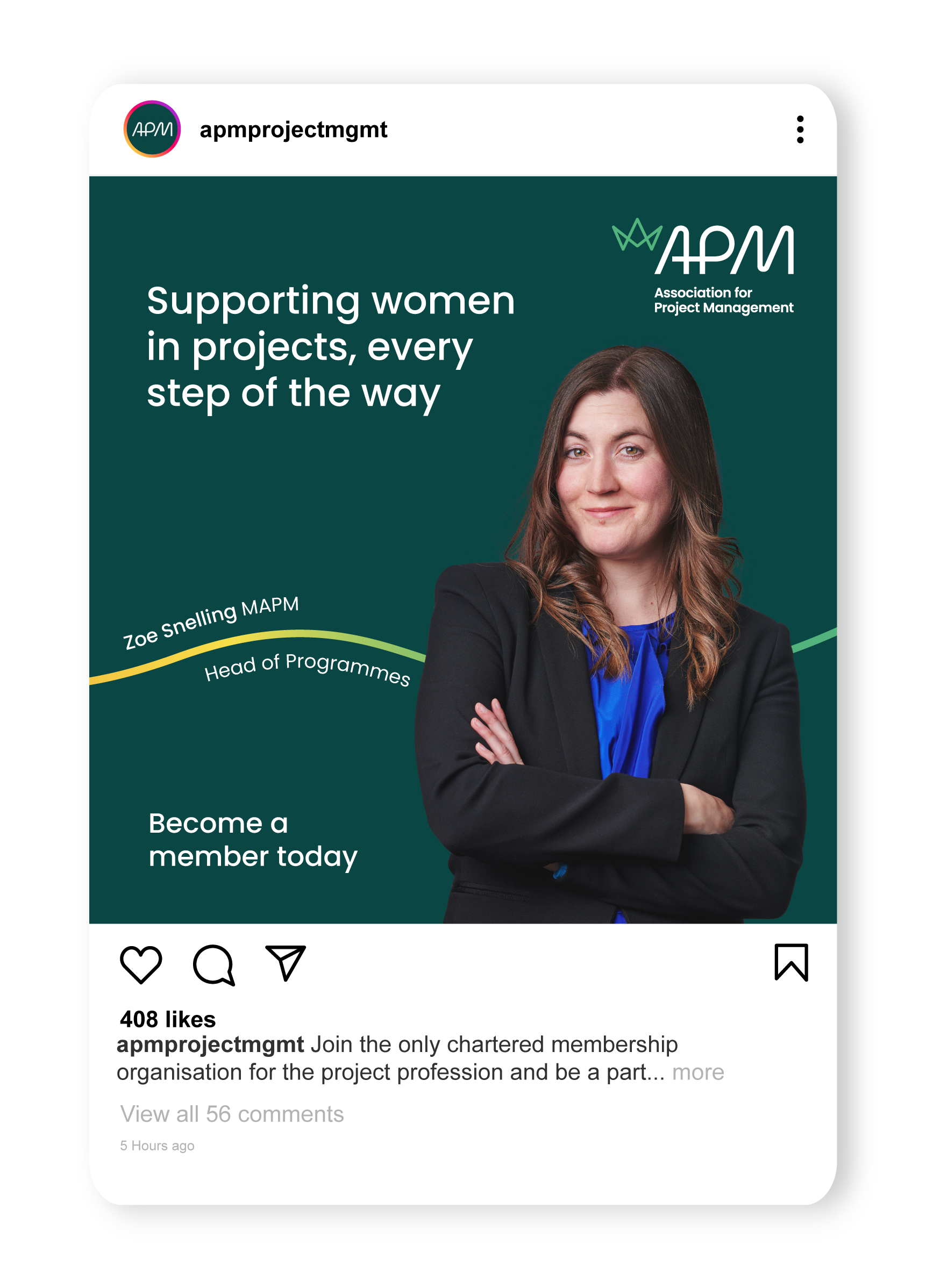 APM Instagram Post - Women in Projects